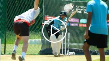 [Watch] Ishan Kishan Toils away in Nets Ahead of WTC Final against Australia